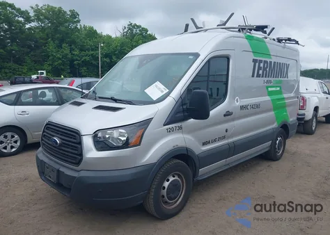 2017 Ford Transit-150 z USA, uszkodzony, nr VIN 1FTYE1CM5HKB43616